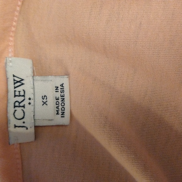 J. Crew peach tee shirt dress Sz XS - Picture 4 of 6